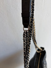 Load image into Gallery viewer, Chanel - Gabrielle Quilted Aged Calfskin Hobo Bag - Black - M
