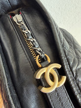 Load image into Gallery viewer, Chanel - Gabrielle Quilted Aged Calfskin Hobo Bag - Black - M
