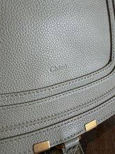 Load image into Gallery viewer, Chloe - Marcie Double Carry Calfskin Braided Bag - Slate Green - Medium - RRP$2,790
