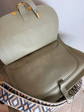Load image into Gallery viewer, Chloe - Marcie Double Carry Calfskin Braided Bag - Slate Green - Medium - RRP$2,790
