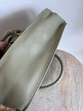 Load image into Gallery viewer, Chloe - Marcie Double Carry Calfskin Braided Bag - Slate Green - Medium - RRP$2,790
