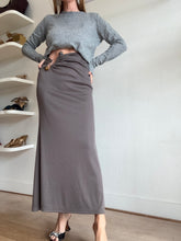 Load image into Gallery viewer, Christopher Esber - Legion w Buckle Midi Skirt - Taupe - 10
