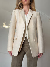 Load image into Gallery viewer, Rebecca Vallance - Single Breasted Two Button Blazer - Oatmeal - 8
