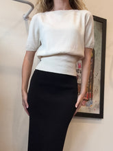 Load image into Gallery viewer, Christopher Esber - SS Cashmere/ Wool Top w cut out - Ivory - S - RRP$690
