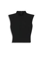 Load image into Gallery viewer, Scanlan Theodore - Milano Crepe Knit Sleeveless Top - Black - S - RRP$500
