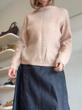 Load image into Gallery viewer, Acne Studios - Mohair blend Crew neck Jumper - Apricot - S
