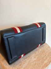 Load image into Gallery viewer, Bally - Boston Leather Bag - Black/ Red &amp; Cream - S - RRP$1624
