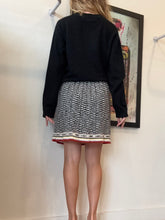 Load image into Gallery viewer, Missoni - Aline Wool Mini Skirt - Black/Multi print- 40
