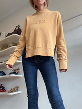 Load image into Gallery viewer, Camilla and Marc - Logo Sweatshirt w Step Hem - Ochre - 6
