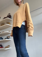 Load image into Gallery viewer, Camilla and Marc - Logo Sweatshirt w Step Hem - Ochre - 6
