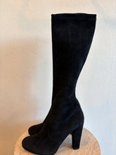 Load image into Gallery viewer, Stuart Weitzman - Knee High  12cm Suede Boots - Black - 41
