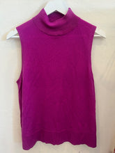 Load image into Gallery viewer, Tahari - Merino Wool Knit Vest  - Magenta - XL
