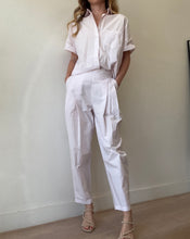 Load image into Gallery viewer, LMND - SS Cotton Shirt &amp; Pants - Pale Pink - S
