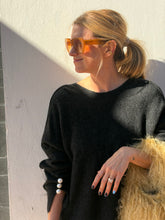 Load image into Gallery viewer, 3.1 Phillip Lim - V Back w Pearl Detail Sweater - Charcoal - L
