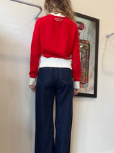 Load image into Gallery viewer, Tommy Hilfiger - 1985 Collection Varsity Logo Sweater - Red - S - RRP$275
