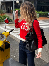 Load image into Gallery viewer, Tommy Hilfiger - 1985 Collection Varsity Logo Sweater - Red - S - RRP$275
