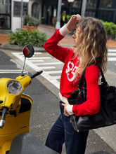 Load image into Gallery viewer, Tommy Hilfiger - 1985 Collection Varsity Logo Sweater - Red - S - RRP$275
