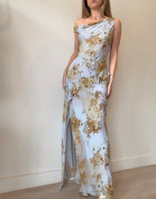 Load image into Gallery viewer, Bec &amp; Bridge - Antique Floral Asym Maxi Dress - Blue - 8
