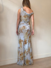 Load image into Gallery viewer, Bec &amp; Bridge - Antique Floral Asym Maxi Dress - Blue - 8

