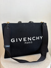 Load image into Gallery viewer, Givenchy - G-Tote bag  - Black  Canvas - M - RRP$1,277 AS NEW
