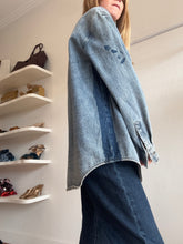 Load image into Gallery viewer, Wynn Hamlyn - Oversized Denim Shirt - Mid Denim - 8
