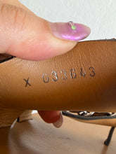 Load image into Gallery viewer, Chanel - Chain Logo Metallic Slides - Bronze - 36.5
