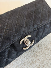 Load image into Gallery viewer, Chanel - East West Wallet on Chain - Metallic Black - S
