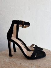 Load image into Gallery viewer, Stuart Weitzman - Suede Stiletto Heels - Black - 7
