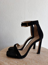Load image into Gallery viewer, Stuart Weitzman - Suede Stiletto Heels - Black - 7
