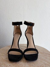 Load image into Gallery viewer, Stuart Weitzman - Suede Stiletto Heels - Black - 7
