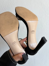 Load image into Gallery viewer, Stuart Weitzman - Suede Stiletto Heels - Black - 7
