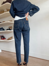 Load image into Gallery viewer, Levis - Wedgie Straight Jeans - Dark Denim - 28
