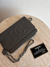 Load image into Gallery viewer, Chanel - Wallet on Chain Bag - Dark Grey - S
