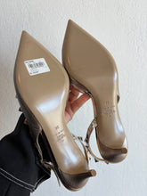 Load image into Gallery viewer, Valentino - Rockstud Slingback Kitten Heel - Metallic - 38 - RRP$1150
