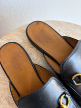 Load image into Gallery viewer, Gucci - Princetown Leather Loafers - Black - 39
