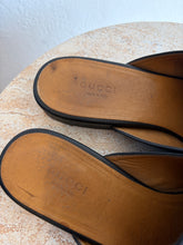 Load image into Gallery viewer, Gucci - Princetown Leather Loafers - Black - 39
