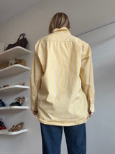 Load image into Gallery viewer, Nili Lotan - Classic Oversized Stripe Shirt - Butter Yellow - L
