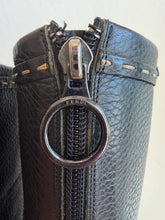 Load image into Gallery viewer, Fendi - Pointed Knee High Boots w Top Stitch - Black Leather- 38.5

