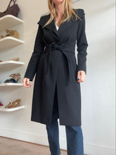 Load image into Gallery viewer, Carla Zampatti - Single Button Coat - Black - 8
