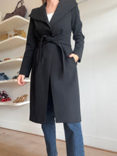 Load image into Gallery viewer, Carla Zampatti - Single Button Coat - Black - 8

