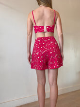 Load image into Gallery viewer, Scanlan Theodore - Lace Bralette &amp; Shorts Set - Magenta - 12
