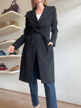 Load image into Gallery viewer, Carla Zampatti - Single Button Coat - Black - 8
