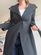 Load image into Gallery viewer, Carla Zampatti - Single Button Coat - Black - 8
