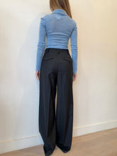 Load image into Gallery viewer, Scanlan Theodore - LS Polo Knitwear - Blue - OS
