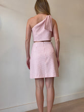 Load image into Gallery viewer, Saba - Candice Check Crop Top &amp; Skirt Set - Pink &amp; Red - 10
