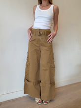 Load image into Gallery viewer, Zimmermann - Illuminate Cargo Pant - Brown - 1 - RRP$1316
