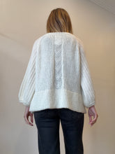 Load image into Gallery viewer, Odd Molly - Single Button Mohair/Wool Cardigan - Ivory - 3
