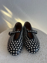 Load image into Gallery viewer, Alaia - Strass Studded Ballet Flat - Black - 39 - RRP$1895
