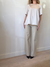 Load image into Gallery viewer, Derek Lam - SS Silk Panel Top - Champagne - 10
