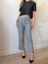 Load image into Gallery viewer, Alex Perry - SS Textured Crop Top - Black - 6
